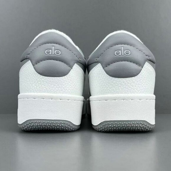 Alo Yoga Thick-Sole White Sneakers (Men's Gray) - Picture 7 of 9